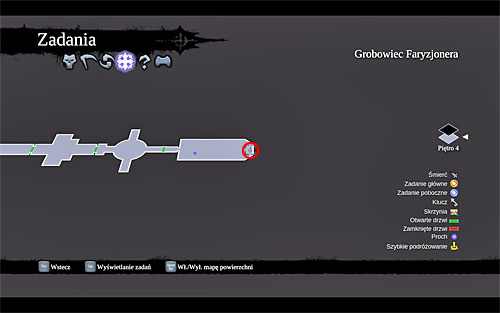 1) The page has been hidden in the easternmost chamber on the fourth level of the tomb - Locations of the Pages - The Kingdom of the Dead - The Book of the Dead - Darksiders II - Game Guide and Walkthrough