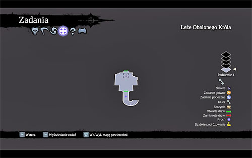 The mausoleum lies on the bottom, fourth, level of the dungeon called [Lair of the Deposed King], located in Leviathan's Gorge (the dungeon is detailed in the Additional Locations chapter) - Mausoleums - The Book of the Dead - Darksiders II - Game Guide and Walkthrough