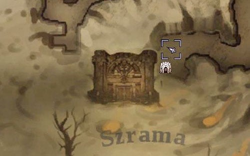 Oran's left arm can be found while exploring the southern regions of the Forge Lands, below the entrance to the [Scar] dungeon - The Wandering Stone - Small quests - Darksiders II - Game Guide and Walkthrough