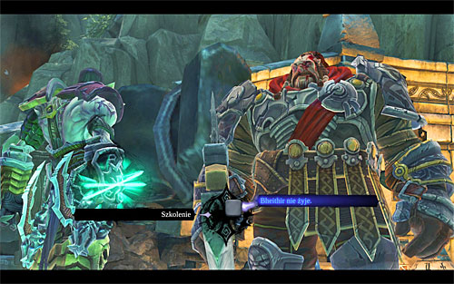 Return to [Tri-Stone], initiate a conversation with Thane and tell him you killed Bheithir - Find and Kill Bheithir - Small quests - Darksiders II - Game Guide and Walkthrough