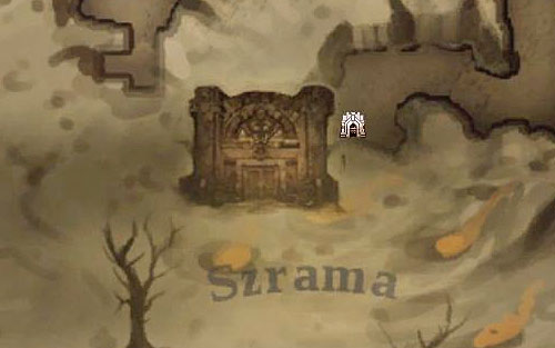 The location of the mad Construct is a dungeon called [The Scar] (the above screen) - The Spark of Life - Small quests - Darksiders II - Game Guide and Walkthrough