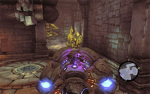 Backtrack to the balcony which had the Skeleton Key - The Scar - Using the Skeleton Key - Additional Locations - Darksiders II - Game Guide and Walkthrough