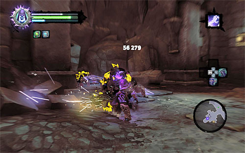 Notice that using the switch not only unlocked access to the Construct, but also spawned some new enemies - The Scar - Using the Skeleton Key - Additional Locations - Darksiders II - Game Guide and Walkthrough