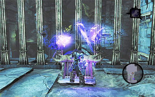 When the battle is over, examine the area for a Book of the Dead page ([The Book of the Dead] side quest) - Shattered Forge - Additional Locations - Darksiders II - Game Guide and Walkthrough