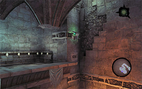 Make your way up, finding and reaching an interactive edge - The Breach - Exploring The Breach - Additional Locations - Darksiders II - Game Guide and Walkthrough