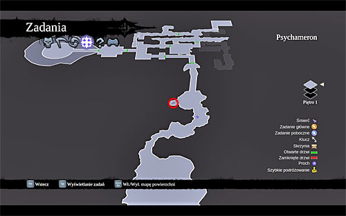 1) The relic is in the last area of the dungeon, along the path leading to the large cave where you fight the main boss of this place - Relics of Etu-Goth locations - Lost Relics - Darksiders II - Game Guide and Walkthrough