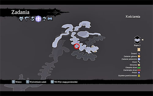 1) You'll get to the scroll while going through the first hallway occupied by Scarabs - Soul Arbiter's Scrolls locations - The Kingdom of the Dead - The Chancellor's Quarry - Darksiders II - Game Guide and Walkthrough