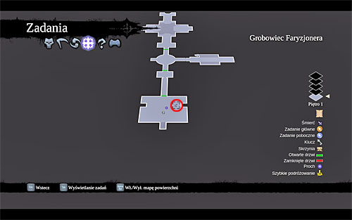 2) You'll find the scroll in the cellar room on the first level of the tomb - you can enter it after securing the services of the first Dead Lord (after defeating the Phariseer) - Soul Arbiter's Scrolls locations - The Kingdom of the Dead - The Chancellor's Quarry - Darksiders II - Game Guide and Walkthrough