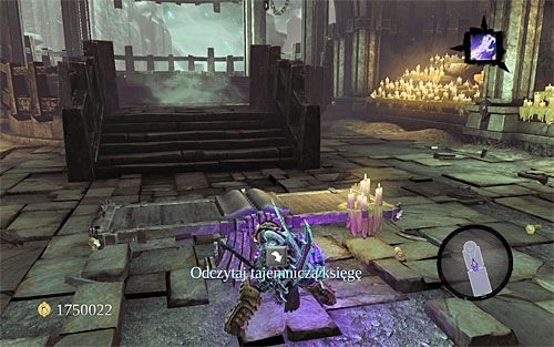 The first thing to do here is to grab one of the 20 Soul Arbiter's Scrolls - Read the mysterious tome - The Chancellor's Quarry - Darksiders II - Game Guide and Walkthrough