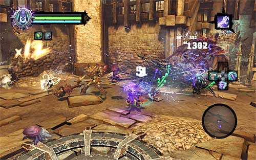 On the fourth level of the Soul Arbiter's Maze you'll be pitted against Skeletal Champions, Scarabs and Scarab Hulks - Level IV - Separation - The Chancellor's Quarry - Darksiders II - Game Guide and Walkthrough