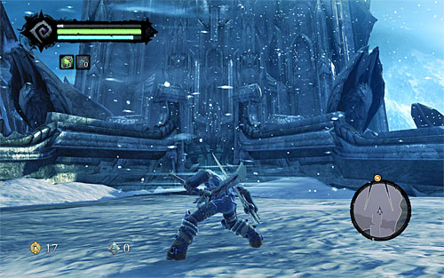 Afterwards, take an interest in the corpses of the defeated skeletons to find gold and random items, which you pick up by pressing the E button - Find the Keeper of Secrets - Find a Way to Save War - Darksiders II - Game Guide and Walkthrough