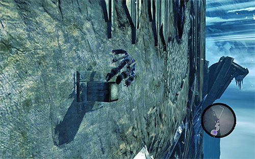 Reaching the new ledge shouldn't be a problem - Reach the top of The Dark Fortress (2) - Find a Way to Save War - Darksiders II - Game Guide and Walkthrough