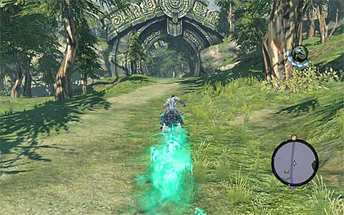 Continue the journey to reach [Baneswood] - Find the Cauldron - The Fire of the Mountain - Darksiders II - Game Guide and Walkthrough