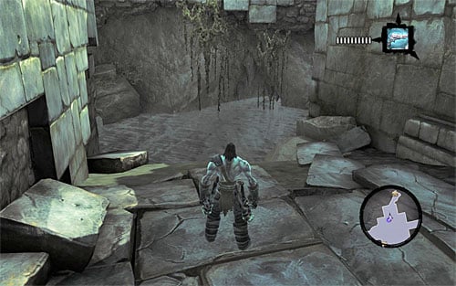 First off, I suggest going south - Restore the Tears of the Mountain (1) - The Tears of the Mountain - Darksiders II - Game Guide and Walkthrough