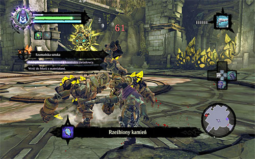 You'll obtain the Craven Stone automatically after defeating the first Construct Sentinel, which is right at the beginning of [The Lost Temple] during the [To Move a Mountain] quest - Shaman's Craft - Small quests - Darksiders II - Game Guide and Walkthrough