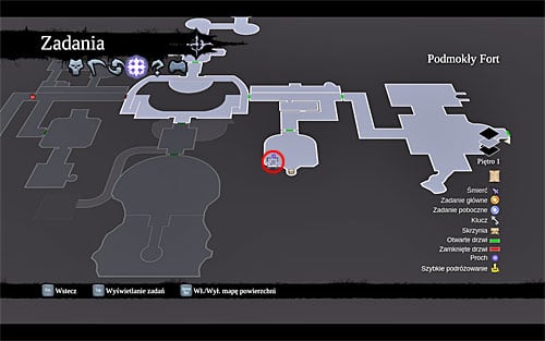 The item you're looking for is Karn's Helmet and you can find it during a visit to the [Drenchfort] as part of the main quest [The Tears of the Mountain] - Lost and Found Part 2 - Small quests - Darksiders II - Game Guide and Walkthrough