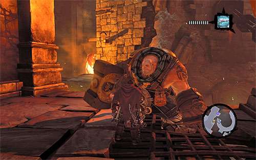 Go south and you will reach a small room - Wake up the Keeper (1) - The Heart of the Mountain - Darksiders II - Game Guide and Walkthrough