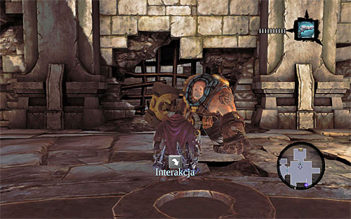 Get rid of the Tainted Constructs and press east - Wake up the Keeper (1) - The Heart of the Mountain - Darksiders II - Game Guide and Walkthrough