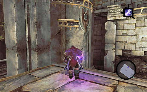 Keep using the mechanism until you reach its limits - Wake up the Keeper (3) - The Heart of the Mountain - Darksiders II - Game Guide and Walkthrough