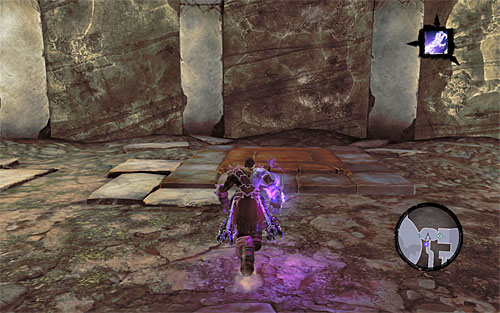 Go through the tunnel, go right and once again choose the northern tunnel that you have been using already - Wake up the Keeper (3) - The Heart of the Mountain - Darksiders II - Game Guide and Walkthrough