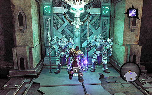 Approach the entrance of the throne room - Talk to the Lord of Bones - The Lord of Bones - Darksiders II - Game Guide and Walkthrough