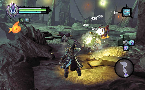 As you probably expect, the game won't allow you to get away with the Stone so easily - Summon the Arena Champion (1) - The Toll of Kings - Darksiders II - Game Guide and Walkthrough