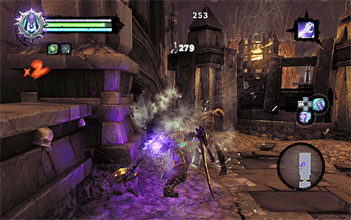 After it drops you at the fourth floor, go east - Resurrect Phariseer (1) - Phariseer - Darksiders II - Game Guide and Walkthrough