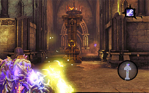 Go back to the upper balcony for a new shadowbomb - Resurrect Phariseer (1) - Phariseer - Darksiders II - Game Guide and Walkthrough
