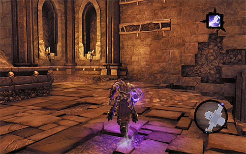 Go left and climb up where the screen shows, thought it's not particularly challenging - Resurrect Phariseer (1) - Phariseer - Darksiders II - Game Guide and Walkthrough