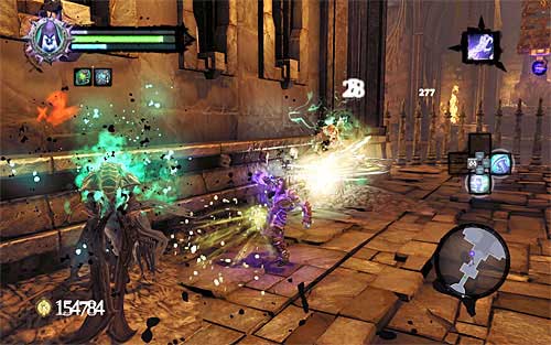 Killing the monster doesn't end the battle, because other Wraiths will appear in the area - Resurrect Phariseer (1) - Phariseer - Darksiders II - Game Guide and Walkthrough