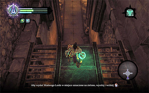 You can now go back to the lift - Finishing the quest - Phariseer - Darksiders II - Game Guide and Walkthrough