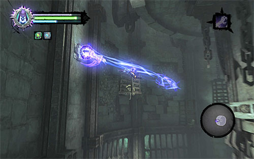 Now you have to go back to the interactive edge mentioned above - Find the first Soul - Judicator - Darksiders II - Game Guide and Walkthrough