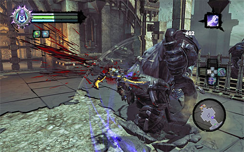 The two remaining parts of the battle are the most difficult ones - Explore the City of the Dead - return to the eastern part - The City of the Dead - Darksiders II - Game Guide and Walkthrough