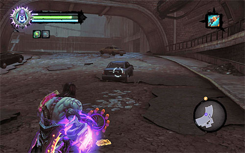 Use the newly-unlocked passage and go towards the underground tunnel's exit - Return to Uriel with the second part - The Rod of Arafel - Darksiders II - Game Guide and Walkthrough