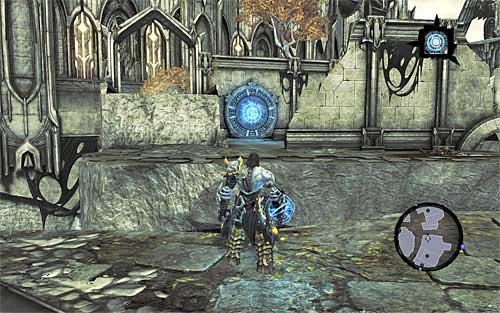 You have to use the Voidwalker once again - Find the Scribe - eastern part of the Citadel (1) - Stains of Heresy - Darksiders II - Game Guide and Walkthrough