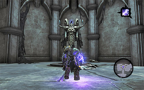 After you emerge victorious, collect the loot and resume your exploration of the area - Find the Scribe - western part of the Citadel (1) - Stains of Heresy - Darksiders II - Game Guide and Walkthrough