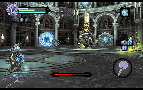 Continue using the tactics - Boss 17 - Jamaerah the Scribe - Stains of Heresy - Darksiders II - Game Guide and Walkthrough