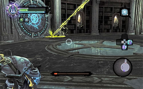 Note that the Scribe now uses a different sort of attacks, i - Boss 17 - Jamaerah the Scribe - Stains of Heresy - Darksiders II - Game Guide and Walkthrough