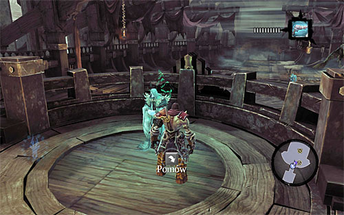 Approach the Chancellor and trigger a conversation to learn that the soul you seek hasn't been seen at the Lord of Bones' court - The Lost Soul - Small quests - Darksiders II - Game Guide and Walkthrough