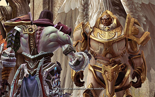 Following the new objective, go back to the portals, travel to Lostlight and seek out Nathaniel again (he's standing at the entrance to the [Crystal Spire]) - The Lost Soul - Small quests - Darksiders II - Game Guide and Walkthrough