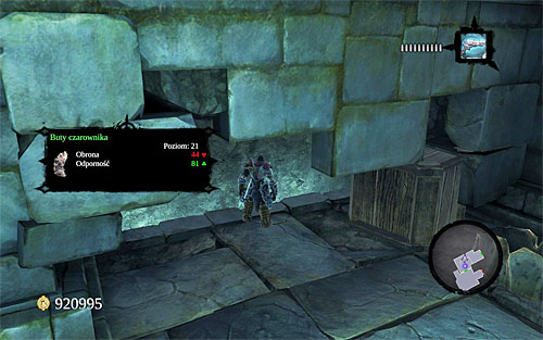 After winning the battle, make your way towards the only available door, taking down another batch of Constructs - Weeping Crag - Additional Locations - Darksiders II - Game Guide and Walkthrough