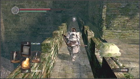 Move further and get past a white fog (killing opponents first) - Undead Burg - p. 1 | Walkthrough - Walkthrough - Dark Souls Game Guide & Walkthrough