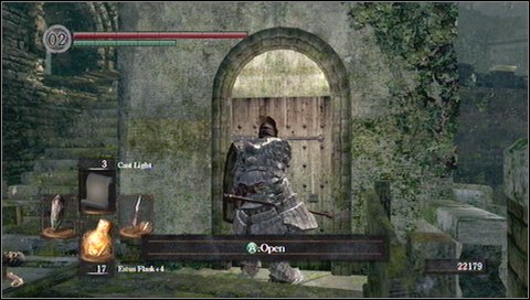 Now prepare for a tough part of this location - a bridge where youll be attacked with bombs - Undead Burg - p. 2 | Walkthrough - Walkthrough - Dark Souls Game Guide & Walkthrough