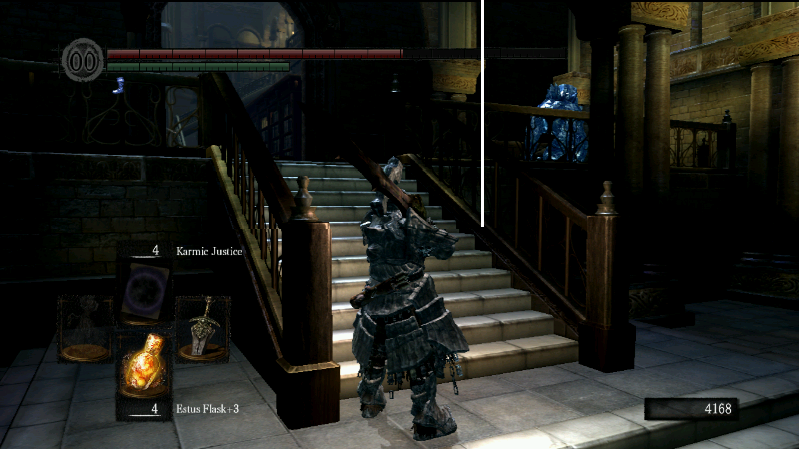 The Crystal Golem in Dukes Archives - How to get to Oolacile - Walkthrough - Dark Souls Game Guide & Walkthrough