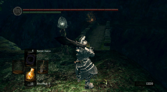 Pass through another bridge - Royal Wood - Walkthrough - Dark Souls Game Guide & Walkthrough