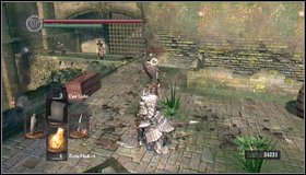 Go up the stairs to the right - Undead Parish - p. 1 | Walkthrough - Walkthrough - Dark Souls Game Guide & Walkthrough