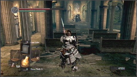 You can lure the mage downstairs - Undead Parish - p. 2 | Walkthrough - Walkthrough - Dark Souls Game Guide & Walkthrough