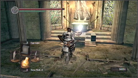 In a side nave of the church youll find two elevators and stairs up - Undead Parish - p. 2 | Walkthrough - Walkthrough - Dark Souls Game Guide & Walkthrough