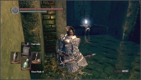 Same tactics must be used in the next corridor with zombie with torch - Depths - p. 2 | Walkthrough - Walkthrough - Dark Souls Game Guide & Walkthrough
