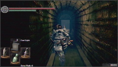 Once you reach a bonfire, continue your journey through sewers - Depths - p. 2 | Walkthrough - Walkthrough - Dark Souls Game Guide & Walkthrough